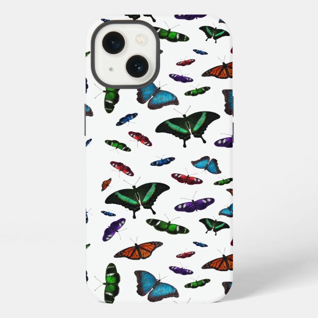 Flutterbies iPad Case (choose colour) (Back)