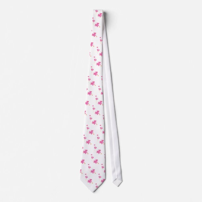 FLUTTERBY BUTTERFLIES :: series of three 1 Neck Tie (Front)