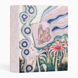 Flutterby Butterfly Avery Mini Binder