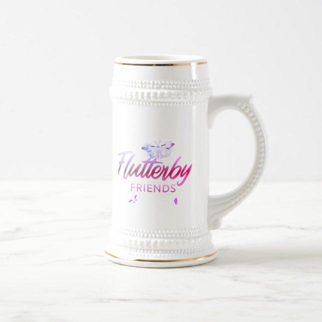 Flutterby Friends Beer Stein (Right)