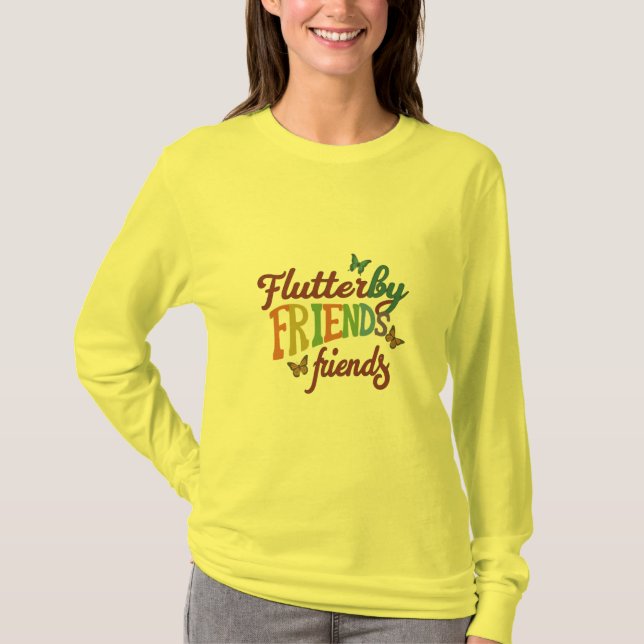 Flutterby Friends T-Shirt (Front)