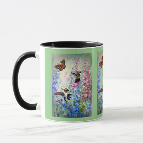 Flutterbyes and Hummers  Summer Mug