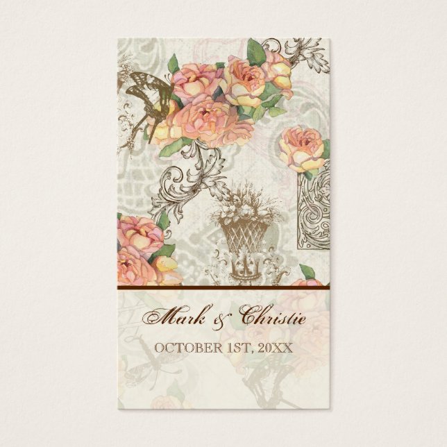 Flutterbyes 'n Roses Elegant Wedding (Front)