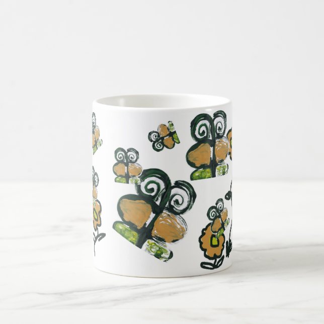 Flutterbys by RobynHood Coffee Mug (Center)