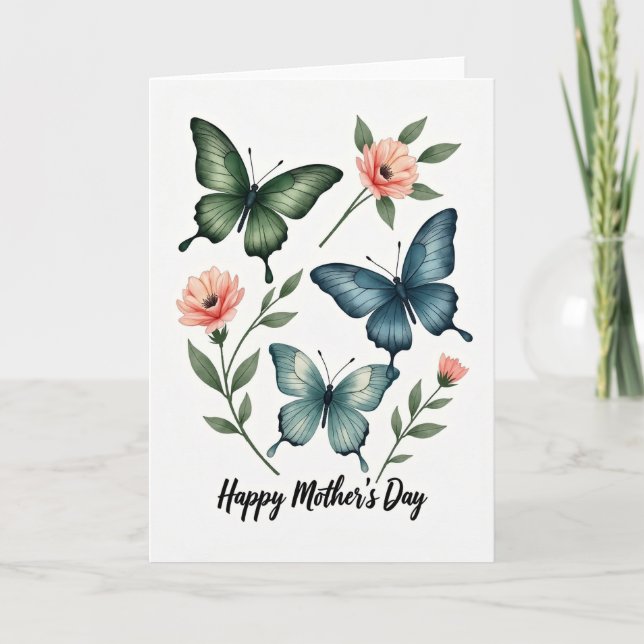 Fluttering Beauty Art Card (Front)