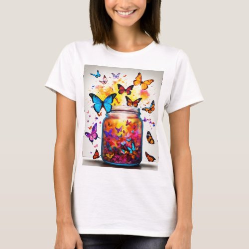 Fluttering Beauty ButterflyT_Shirt T_Shirt