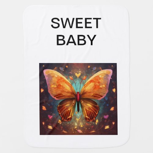Fluttering Butterflies A Snuggly Baby Blanket