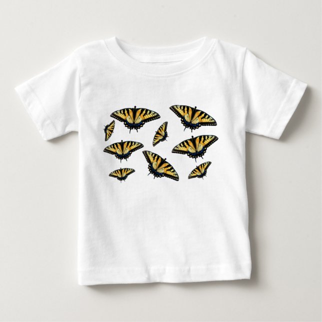 Fluttering Butterflies  Baby T-Shirt (Front)