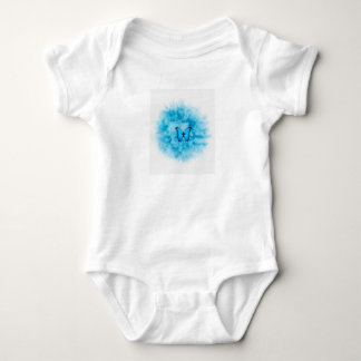 Fluttering Dreams: Blue Butterfly Baby Bodysuit