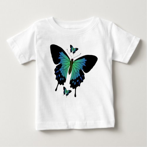 Fluttering Dreams Butterfly  Baby T_Shirt