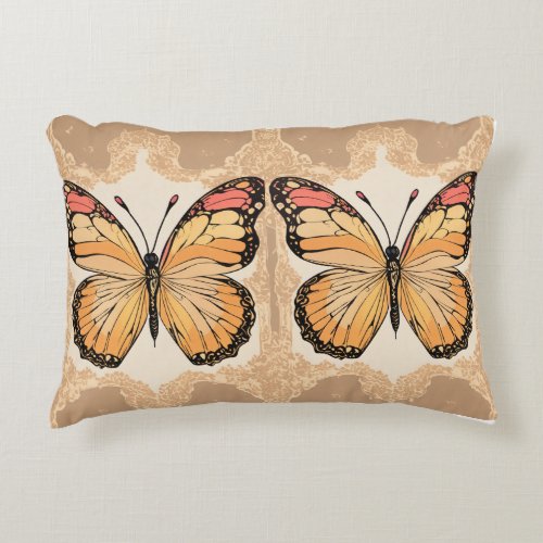 Fluttering Dreams Embrace Elegance with our Butte Accent Pillow