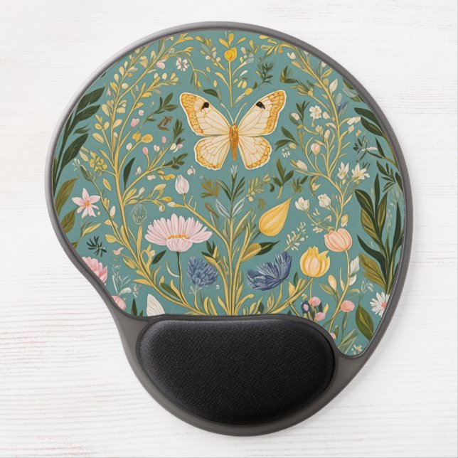 Fluttering Dreamscape Gel Mouse Pad (Front)