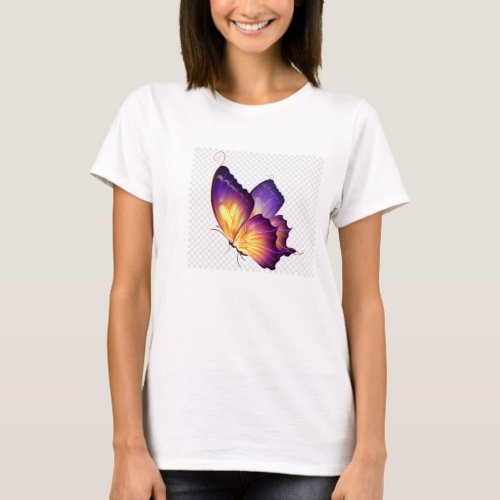 Fluttering Elegance Butterfly Beauties Tee T_Shirt