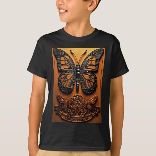 Fluttering Elegance Butterfly T_Shirt T_Shirt