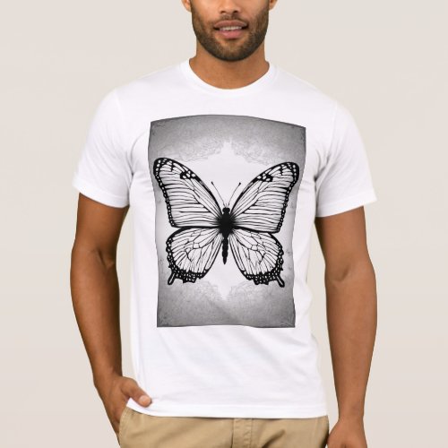 Fluttering Elegance Embrace Your Wings T_Shirt
