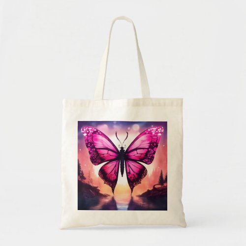 Fluttering Elegance Handbag Butterfly Bliss Tote