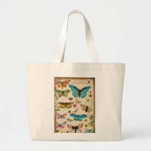 "Fluttering Elegance: Jumbo Butterfly Beauty Bag"