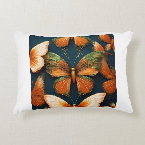 Fluttering Elegance Pillow