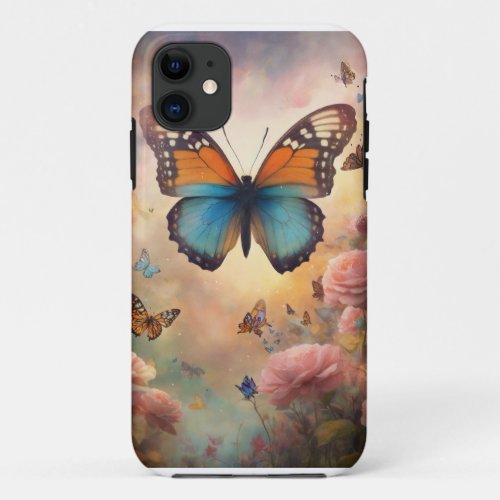 Fluttering Elegance Transform Your iPhone with O iPhone 11 Case