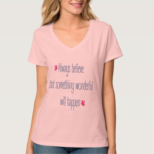 Fluttering Hope _ Believe in Everyday Magic T_Shirt