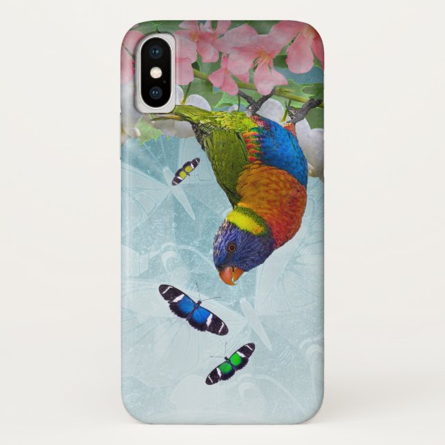 Fluttering iPhone X Case (Back)