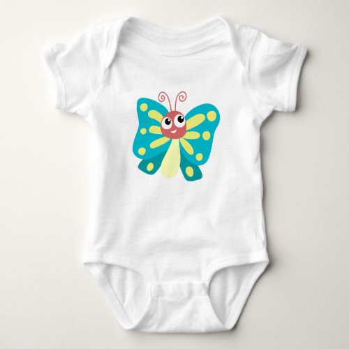 Fluttering Joy Baby Bodysuit