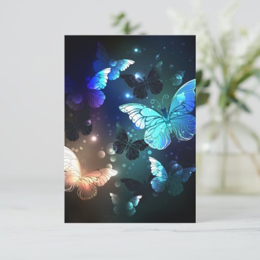 Fluttering Night Butterfly (Standing Front)