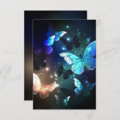 Fluttering Night Butterfly (Front/Back)