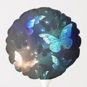 Fluttering Night Butterfly Balloon