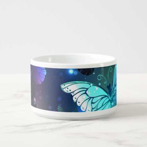 Fluttering Night Butterfly Bowl
