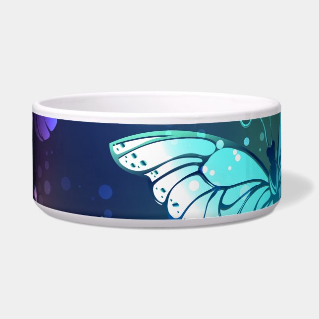 Fluttering Night Butterfly Bowl (Front)