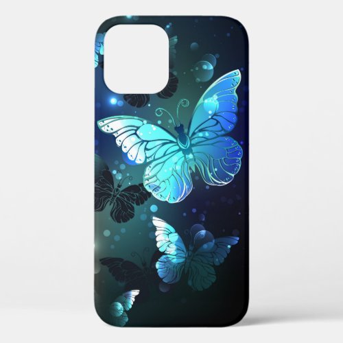 Fluttering Night Butterfly iPhone 12 Case