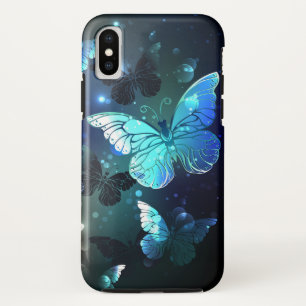 Fluttering Night Butterfly iPhone XS Case
