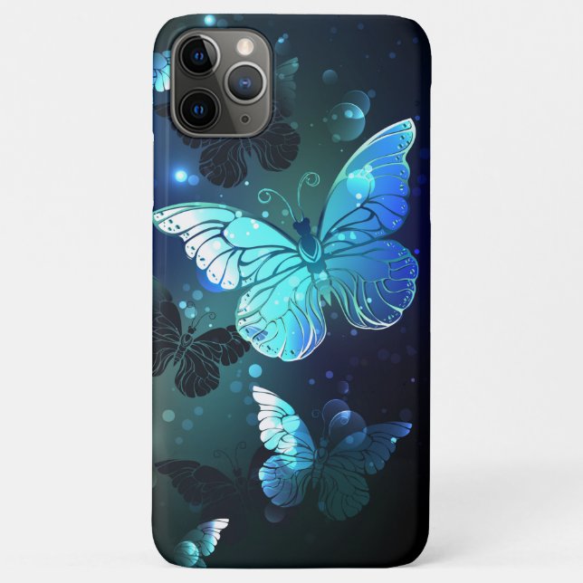 Fluttering Night Butterfly Case-Mate iPhone Case (Back)