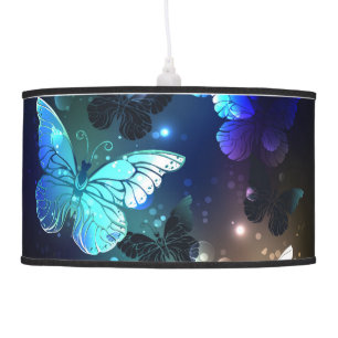 Fluttering Night Butterfly Ceiling Lamp