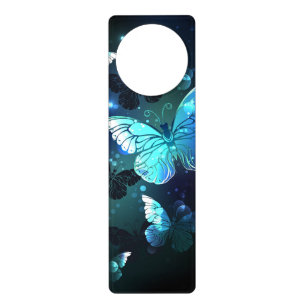 Fluttering Night Butterfly Door Hanger