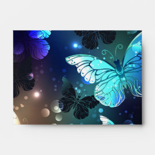 Fluttering Night Butterfly Envelope