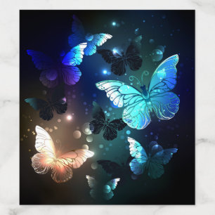 Fluttering Night Butterfly Envelope Liner