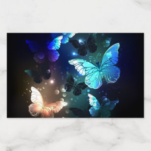 Fluttering Night Butterfly Envelope Liner