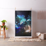 Fluttering Night Butterfly Fabric