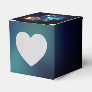 Fluttering Night Butterfly Favor Boxes