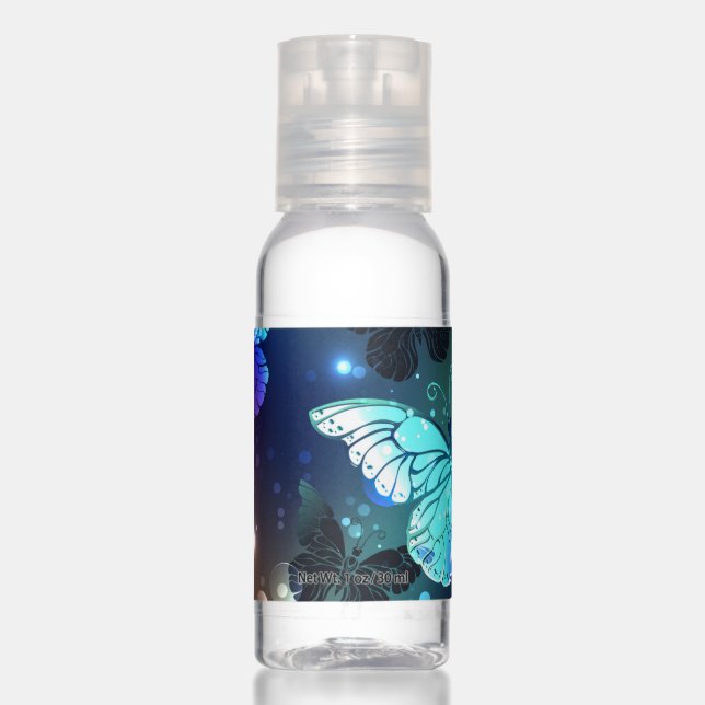 Fluttering Night Butterfly Hand Sanitizer (Front)