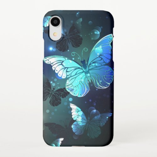 Fluttering Night Butterfly iPhone XR Case