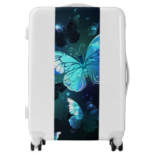 Fluttering Night Butterfly Luggage
