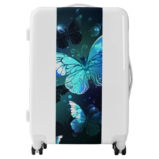 Fluttering Night Butterfly Luggage (Front)