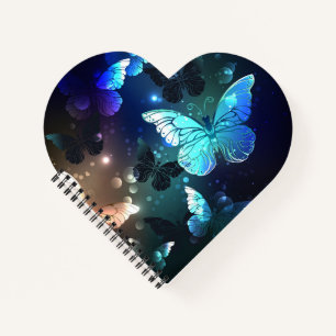 Fluttering Night Butterfly Notebook