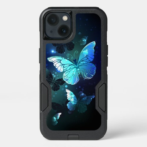Fluttering Night Butterfly iPhone 13 Case