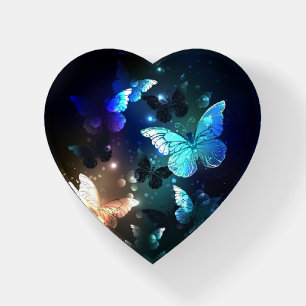 Fluttering Night Butterfly Paperweight