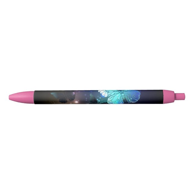 Fluttering Night Butterfly Pen (Front)