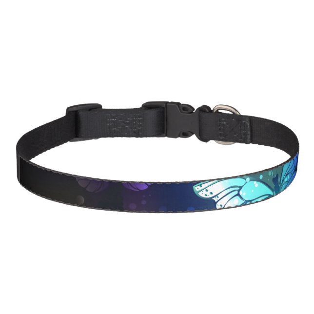 Fluttering Night Butterfly Pet Collar (Front)